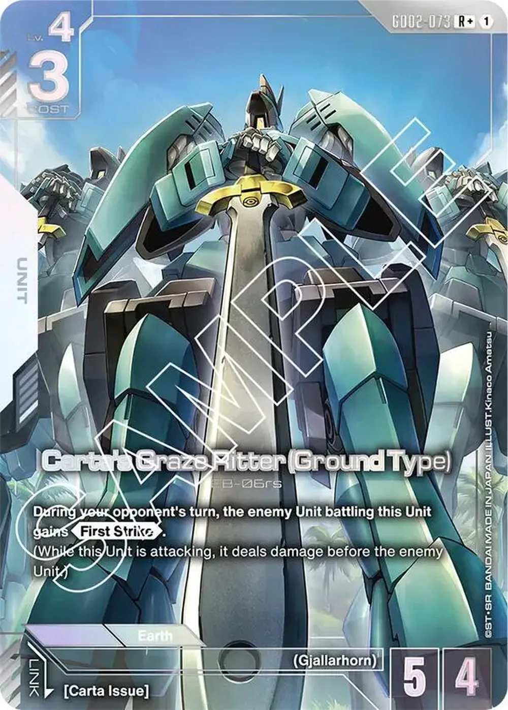 Carta's Graze Ritter (Ground Type) (R+) card front