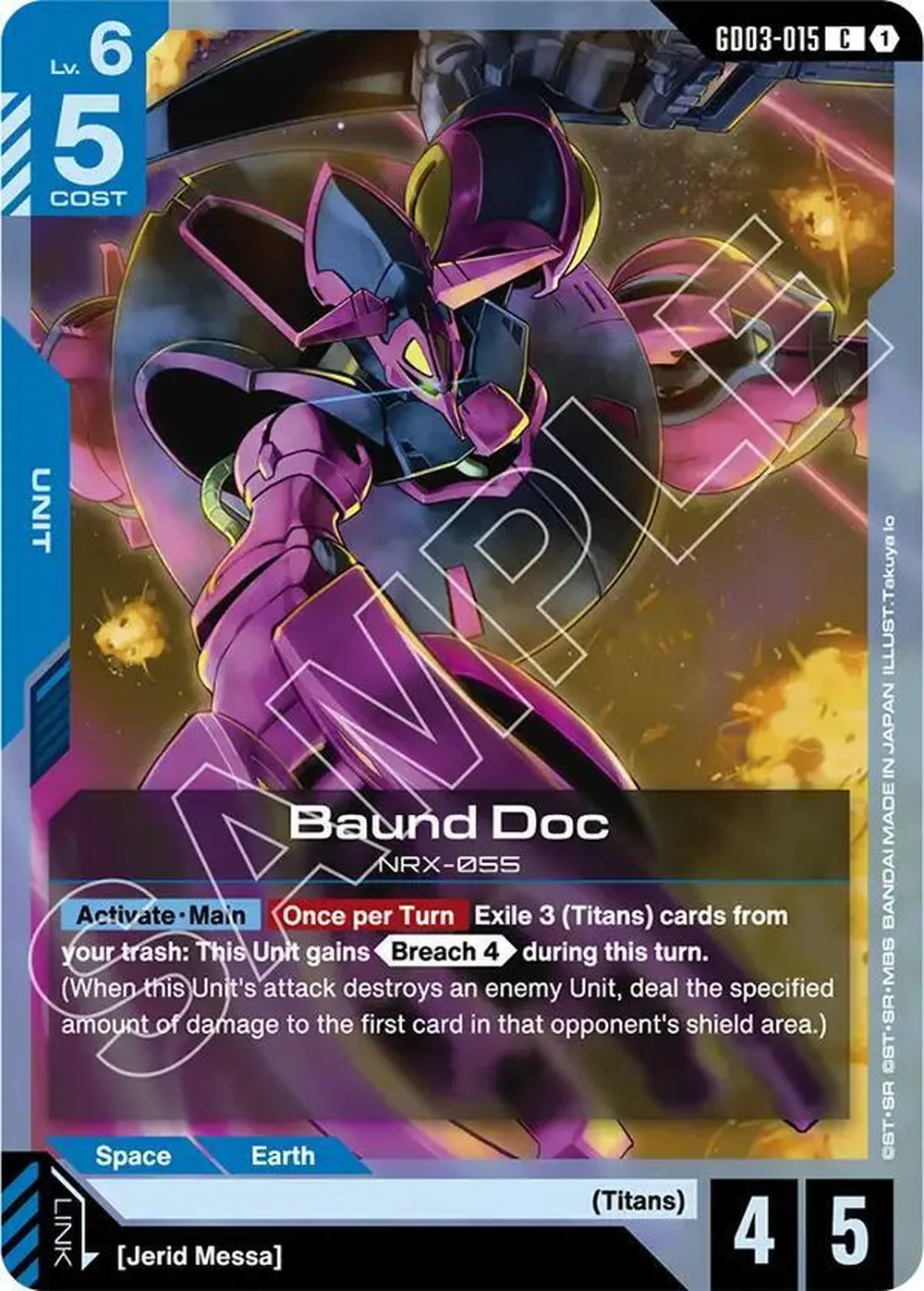 Baund Doc card front