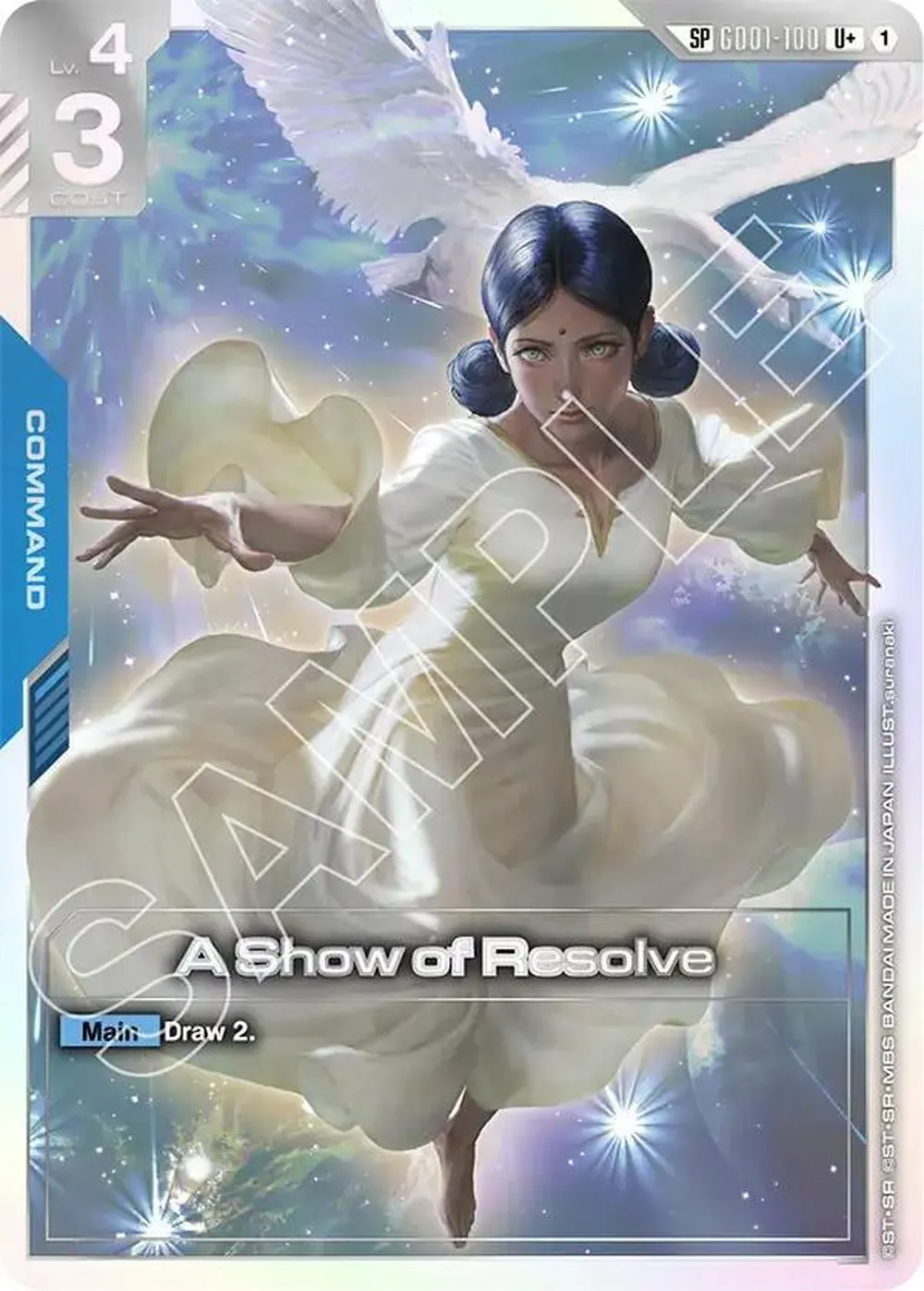 A Show of Resolve (SP) (U+) card front