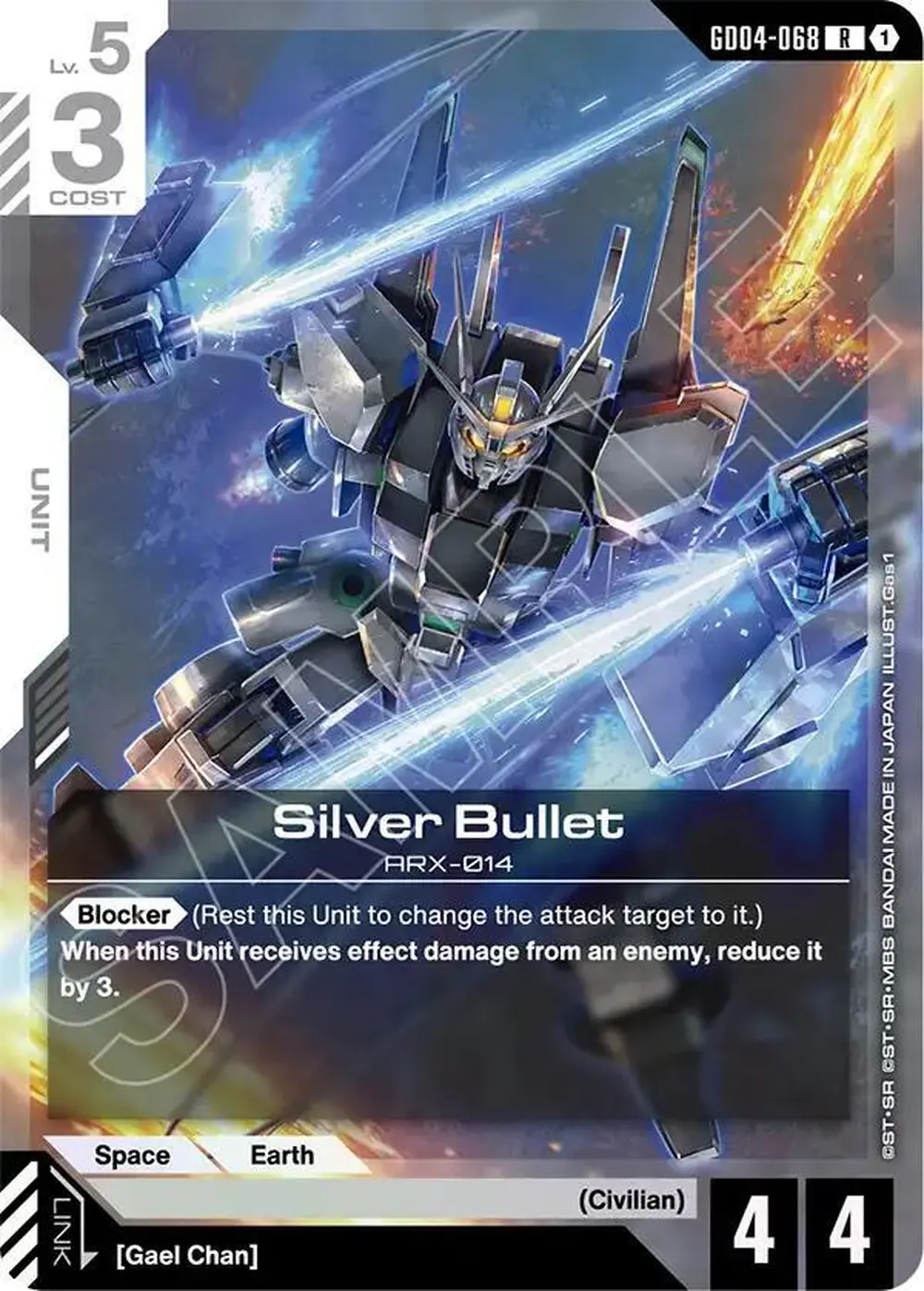 Silver Bullet card front