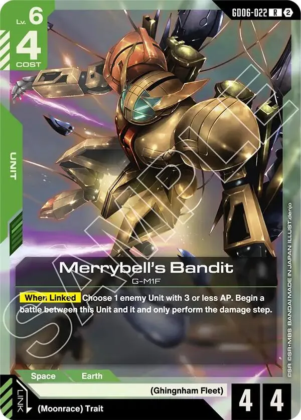Merrybell's Bandit card front