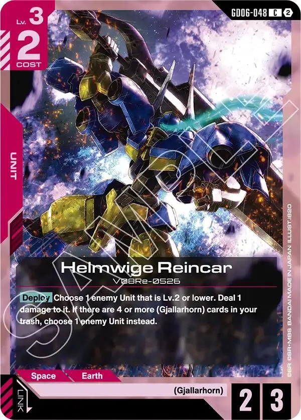 Helmwige Reincar card front
