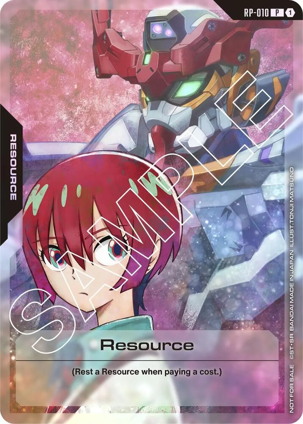 Resource (RP-010) (Mobile Suit Gundam GQuuuuuuX) card front