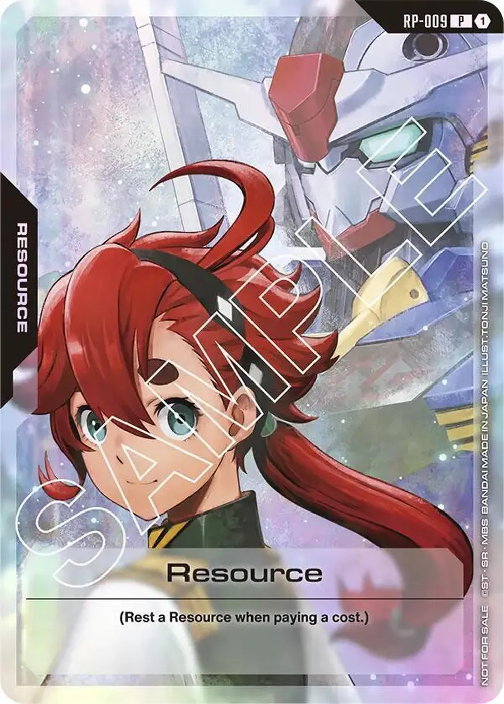 Resource (RP-009) (Mobile Suit Gundam: the Witch from Mercury) card front