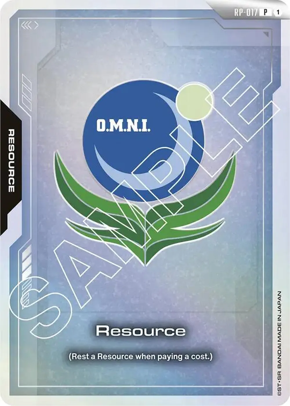 Resource (RP-017) (Earth Alliance) card front