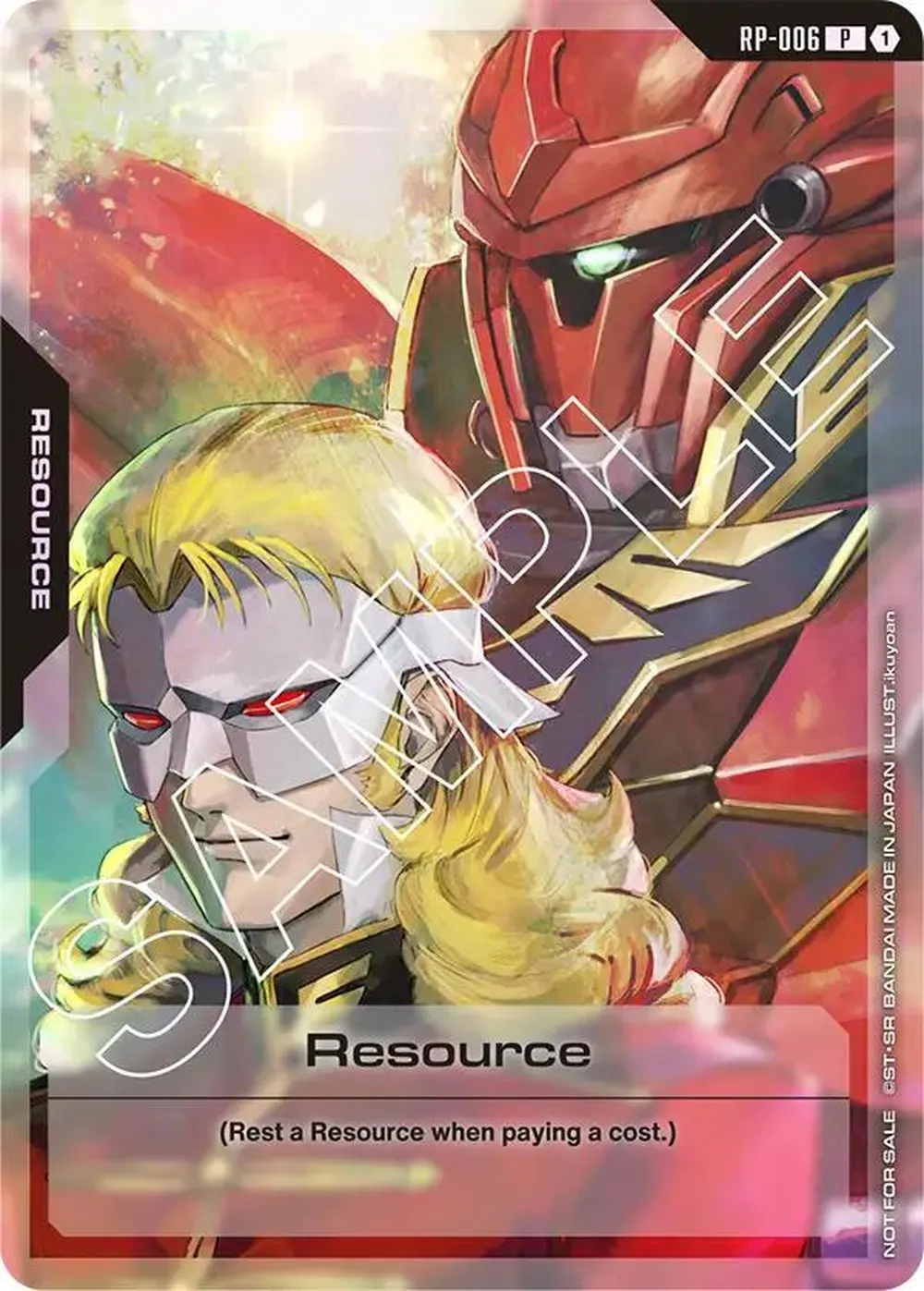 Resource (RP-006) (Mobile Suit Gundam Unicorn) card front