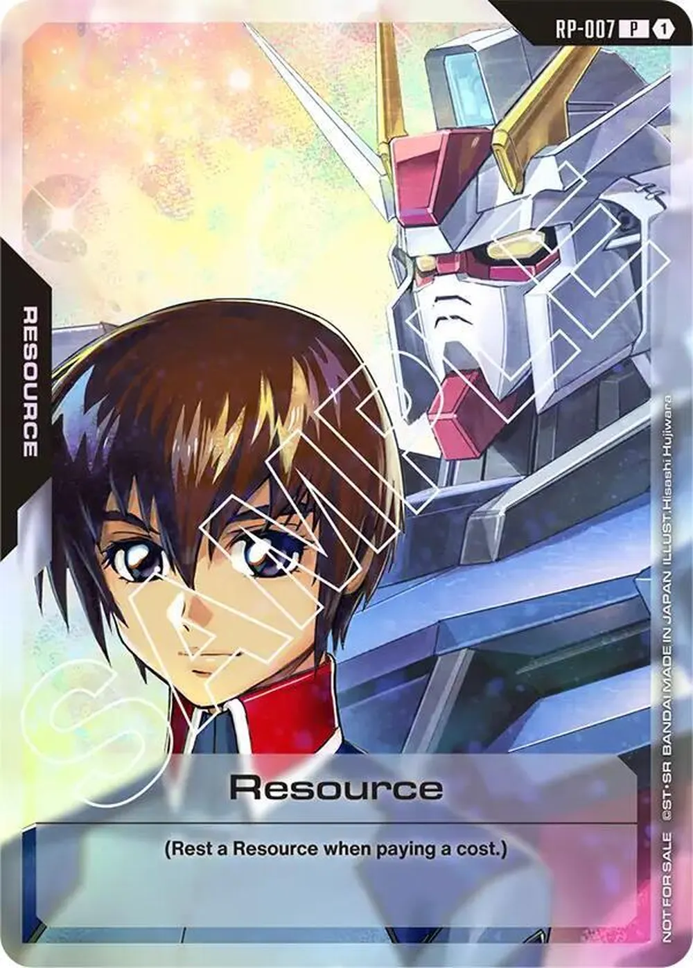 Resource (RP-007) (Mobile Suit Gundam SEED) card front
