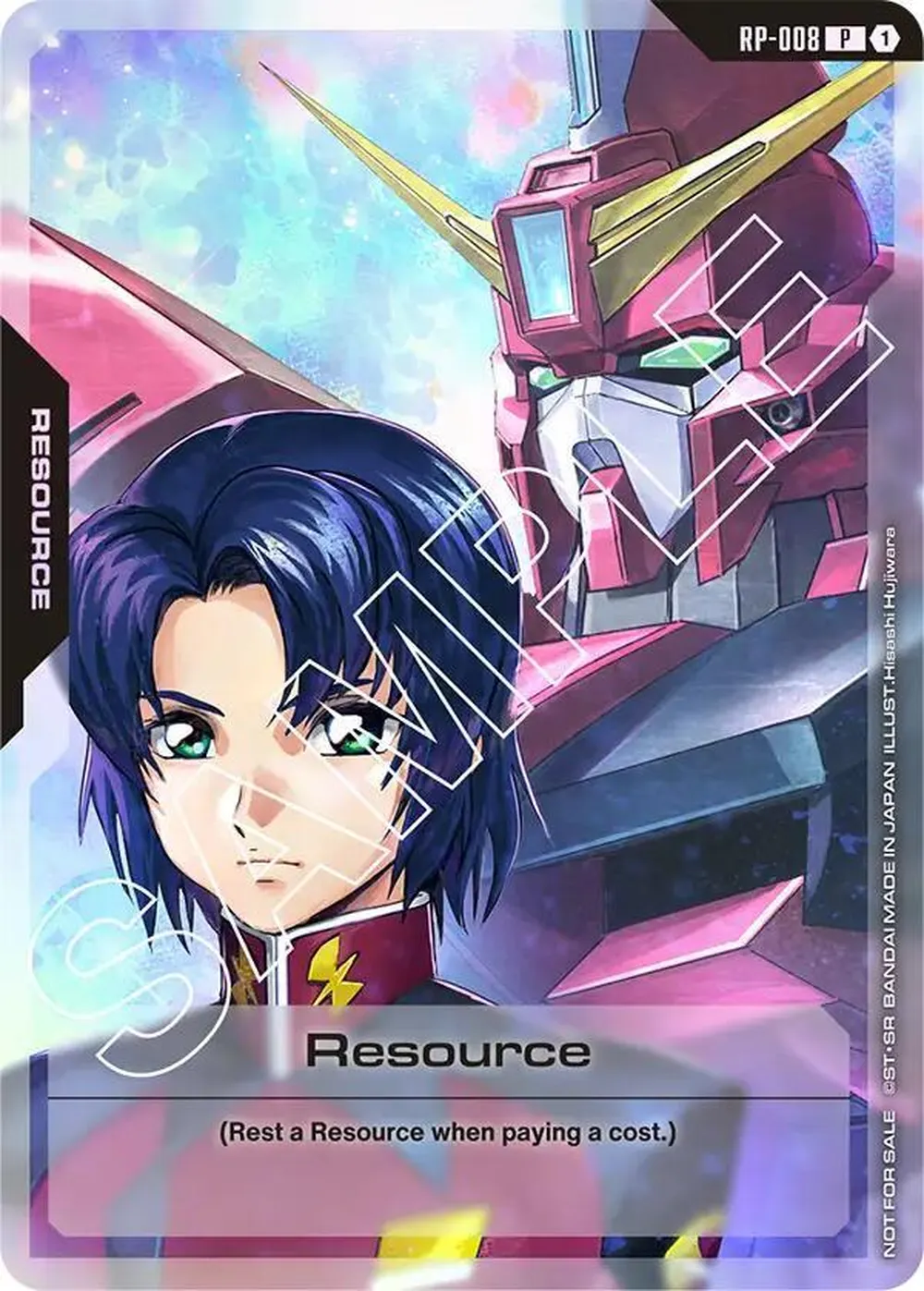 Resource (RP-008) (Mobile Suit Gundam SEED) card front
