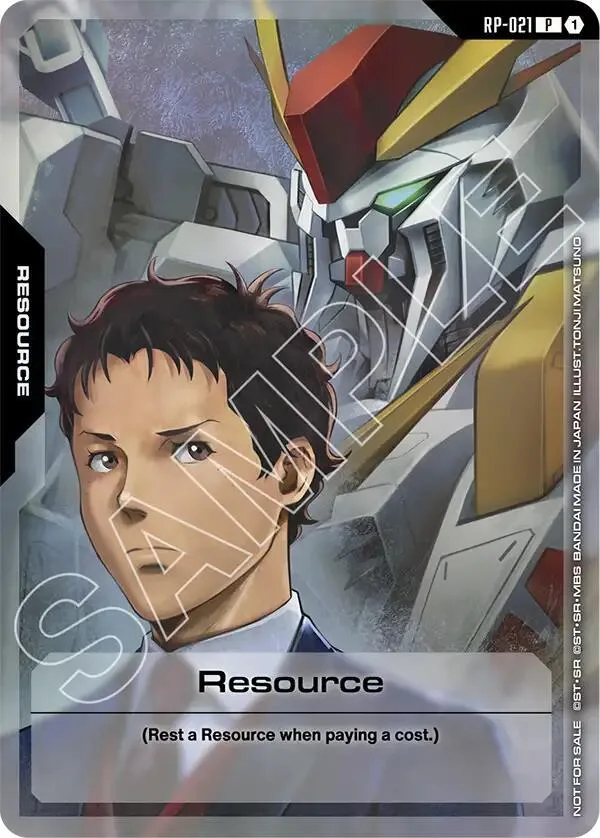Resource (RP-021) (Mobile Suit Gundam: Hathaway's Flash) card front