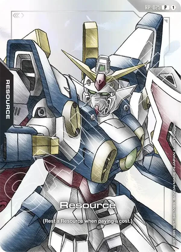 Resource (RP-025) (Premium Accessory Set - Mobile Suit Gundam Wing) card front
