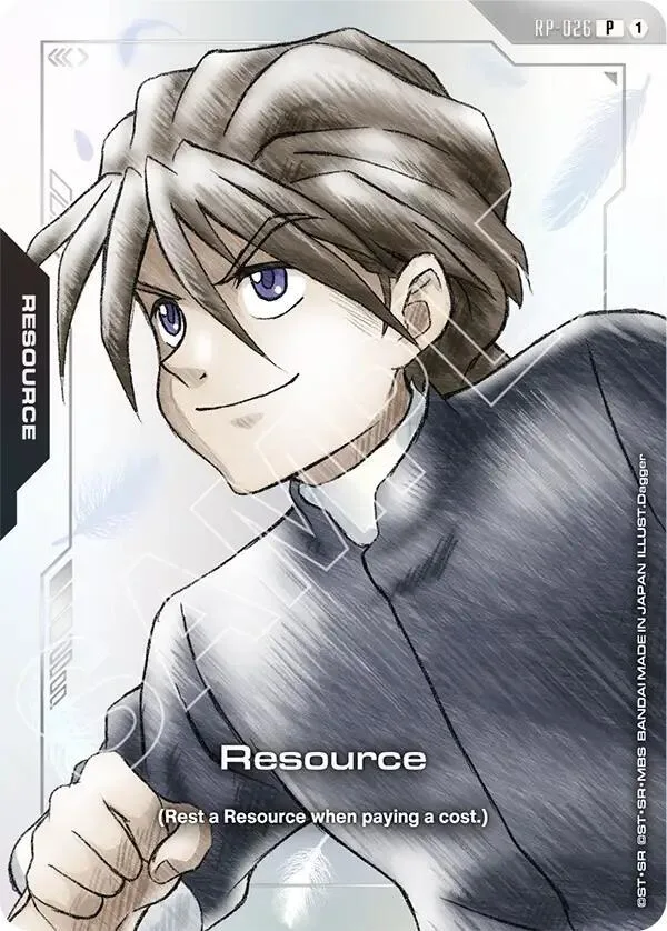 Resource (RP-026) (Premium Accessory Set - Mobile Suit Gundam Wing) card front