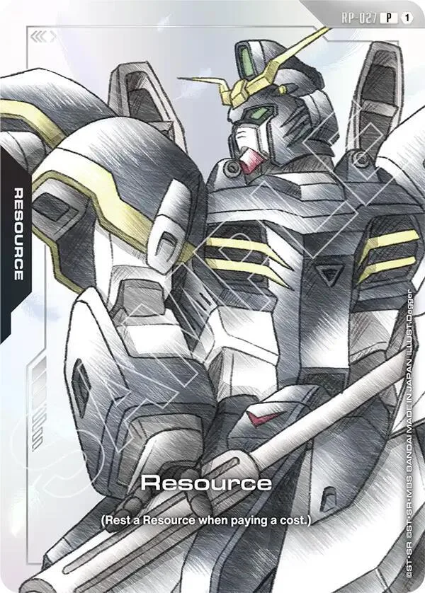 Resource (RP-027) (Premium Accessory Set - Mobile Suit Gundam Wing) card front