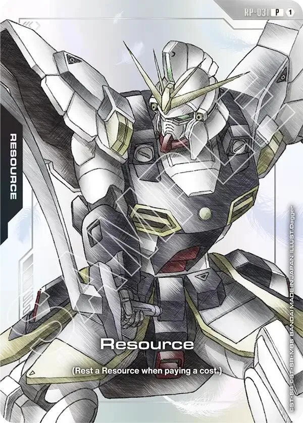 Resource (RP-031) (Premium Accessory Set - Mobile Suit Gundam Wing) card front