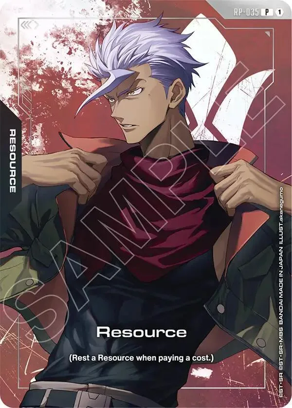 Resource (RP-035) (Premium Accessory Set - Mobile Suit Gundam: Iron-Blooded Orphans) card front