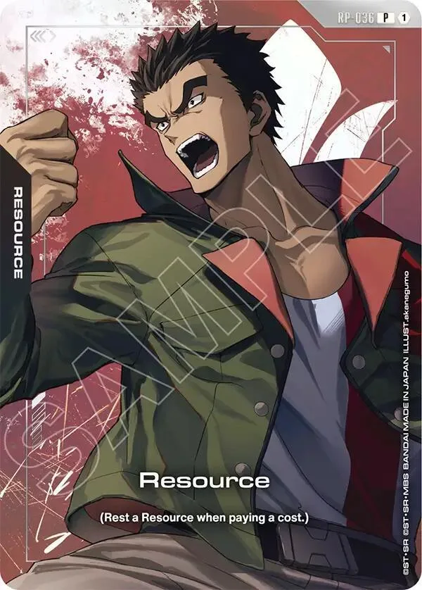 Resource (RP-036) (Premium Accessory Set - Mobile Suit Gundam: Iron-Blooded Orphans) card front
