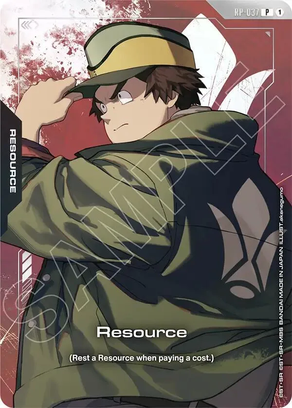 Resource (RP-037) (Premium Accessory Set - Mobile Suit Gundam: Iron-Blooded Orphans) card front