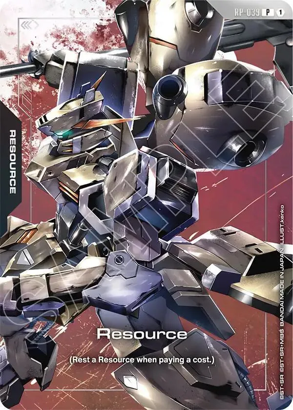 Resource (RP-039) (Premium Accessory Set - Mobile Suit Gundam: Iron-Blooded Orphans) card front