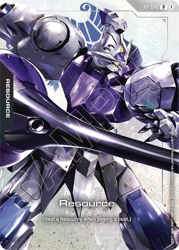 Resource (RP-042) (Premium Accessory Set - Mobile Suit Gundam: Iron-Blooded Orphans) card front