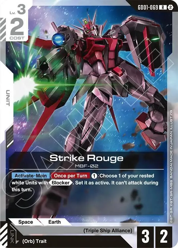 Strike Rouge card front