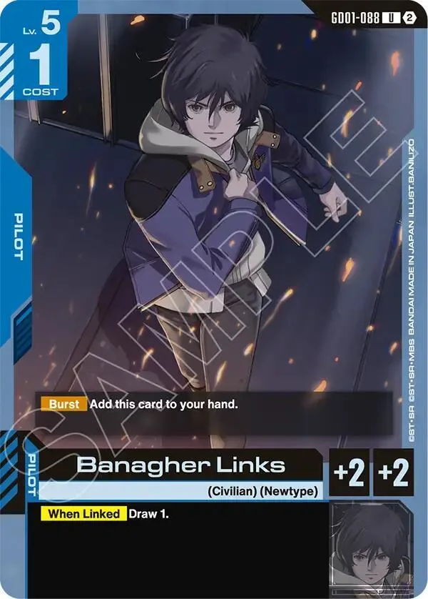 Banagher Links card front