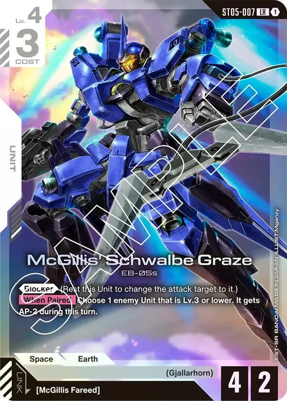 McGillis' Schwalbe Graze card front