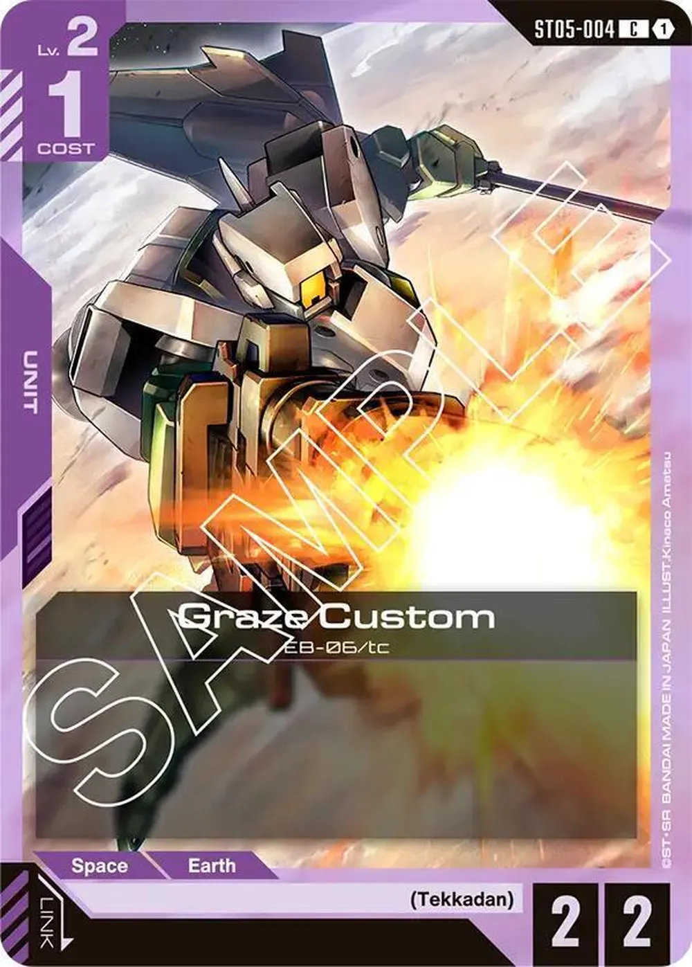 Graze Custom card front