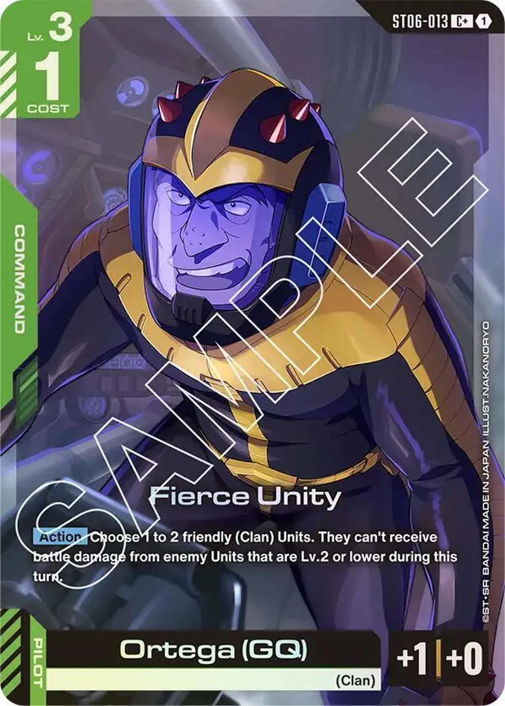 Fierce Unity (C+) card front