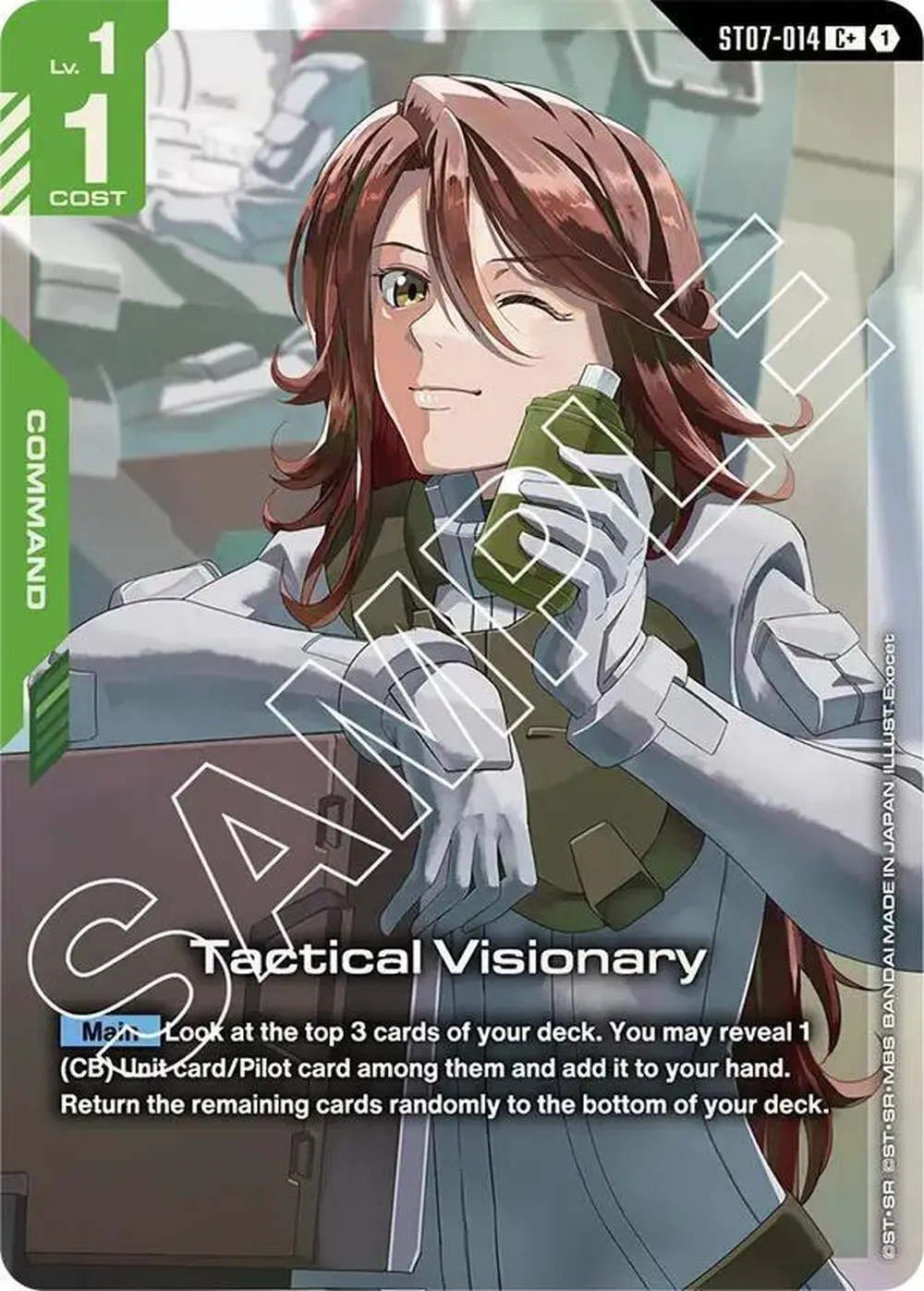 Tactical Visionary (C+) card front