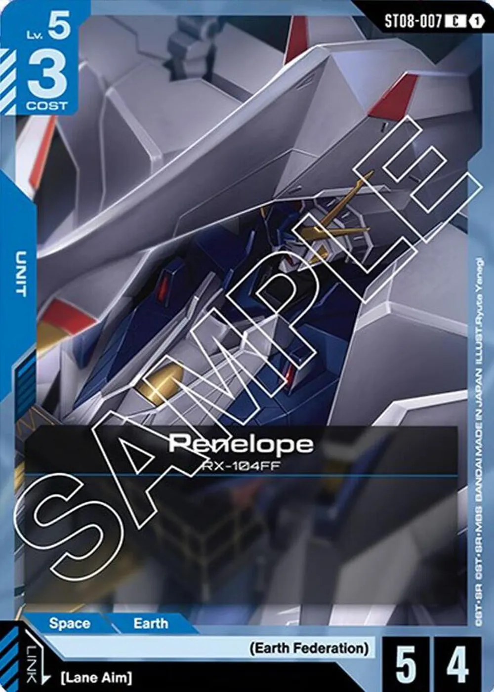 Penelope (ST08-007) card front