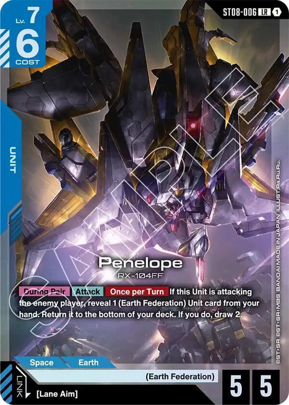 Penelope (LR) card front