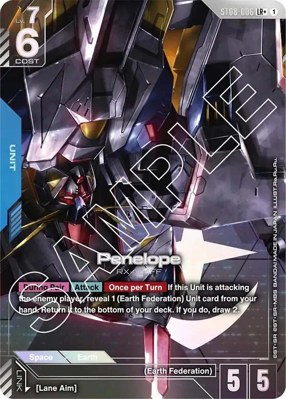 Penelope (LR+) card front