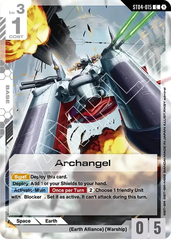 Archangel card front