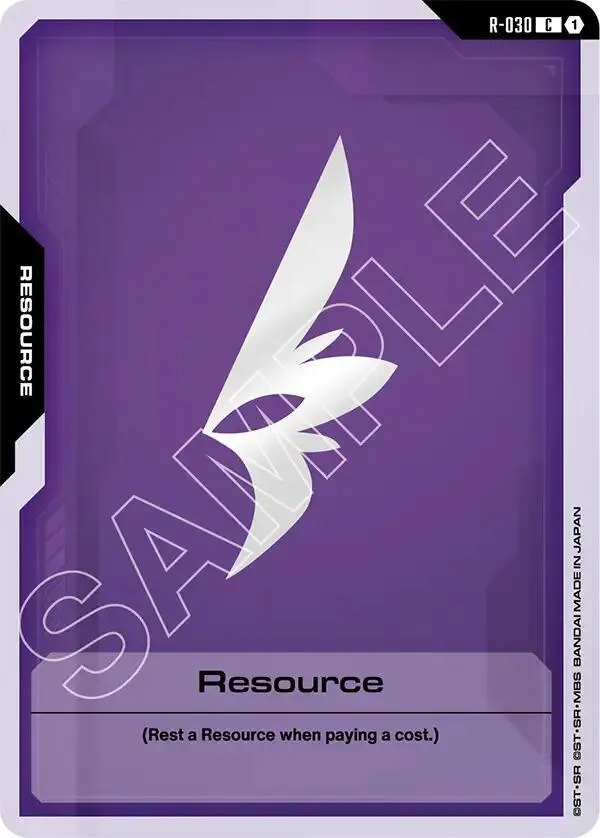Resource (R-030) card front