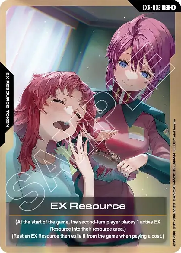 EX Resource (EXR-002) card front