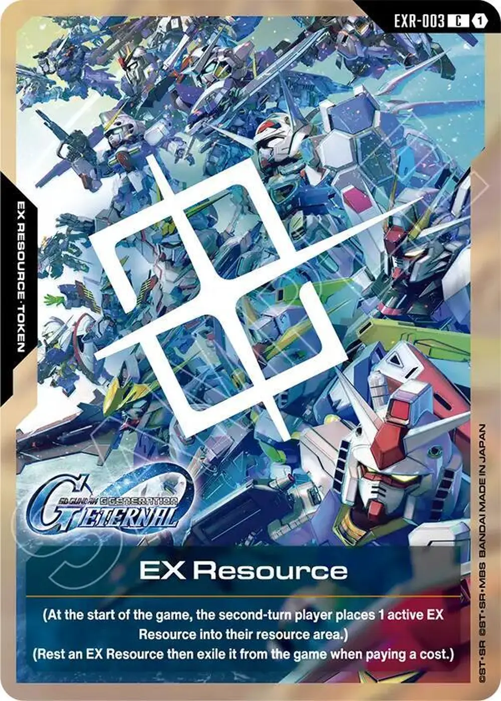 EX Resource (EXR-003) card front