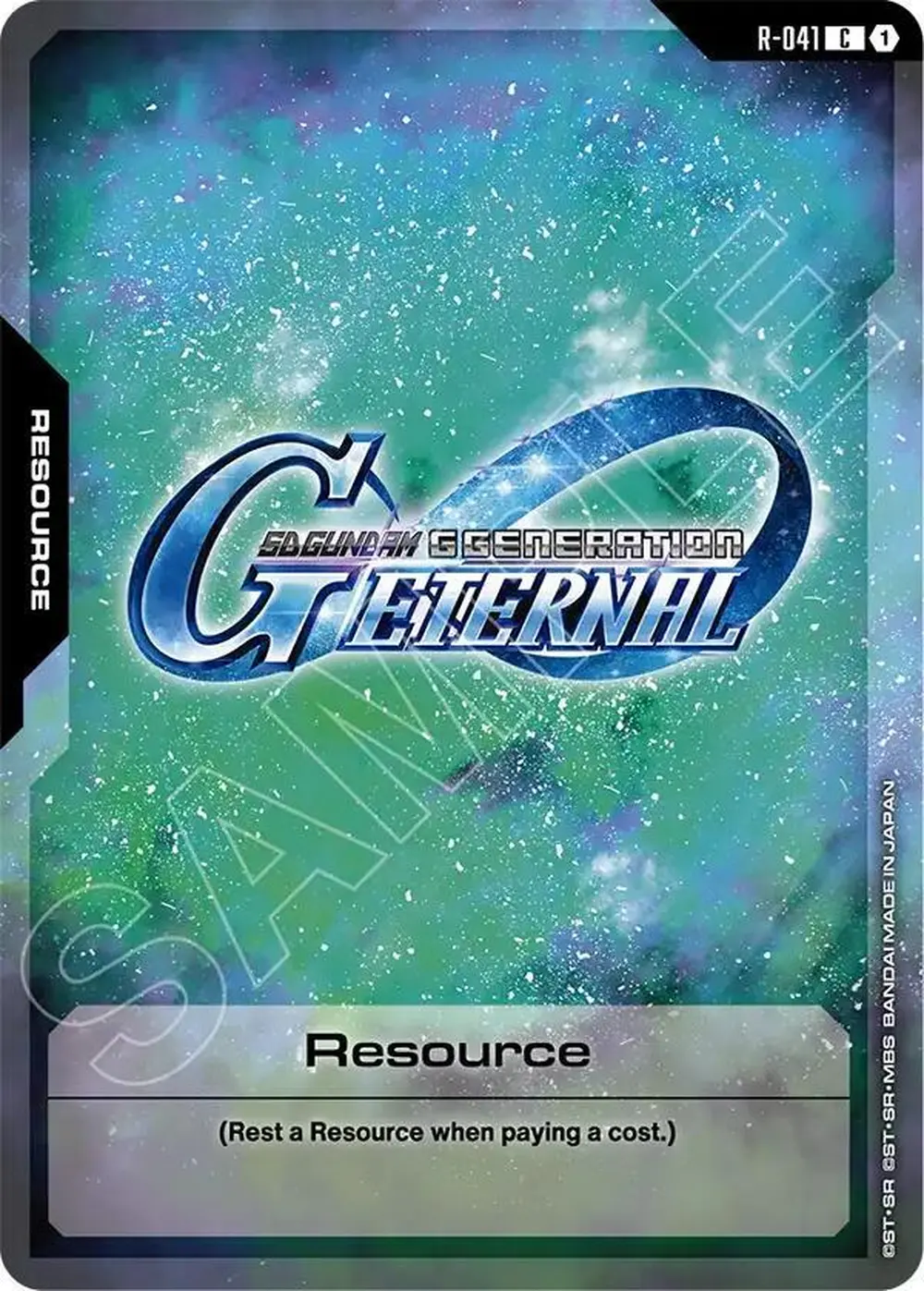 Resource (R-041) card front