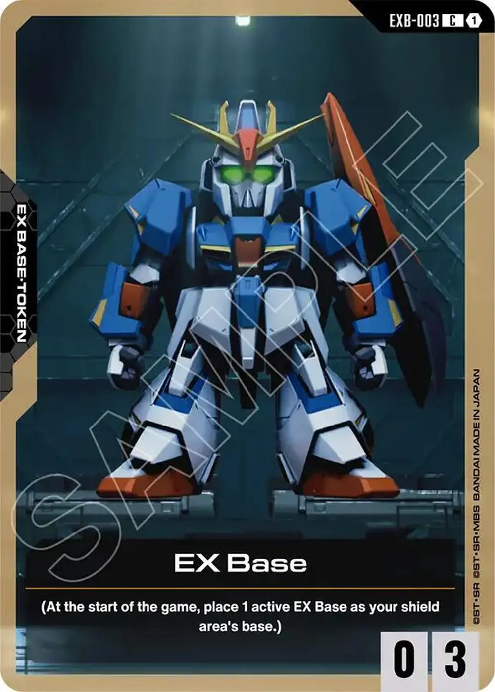 EX Base (EXB-003) card front