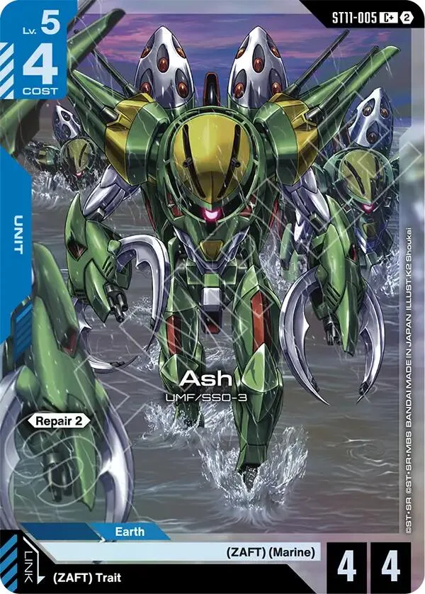 Ash (C+) card front