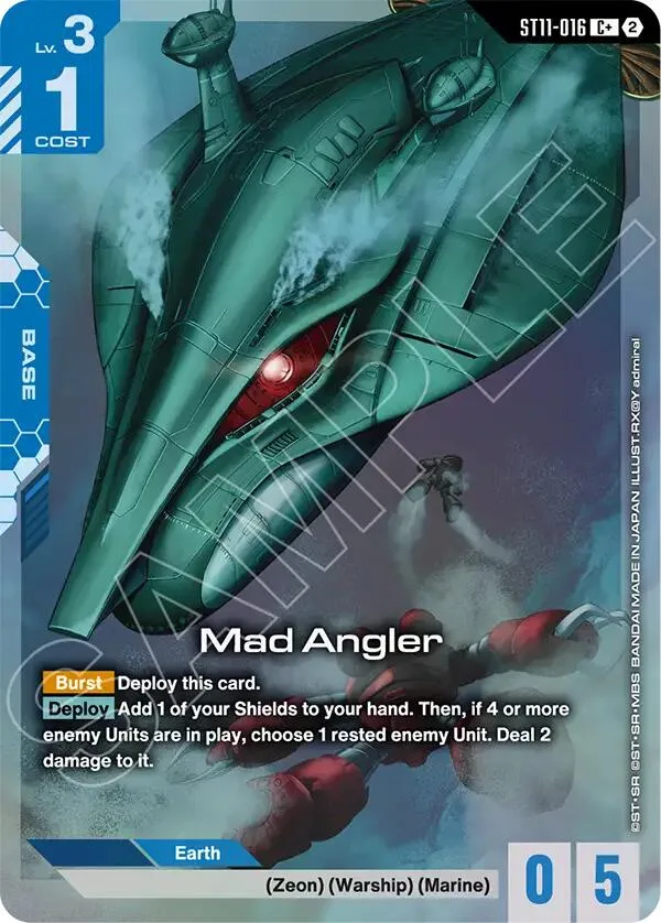 Mad Angler (C+) card front
