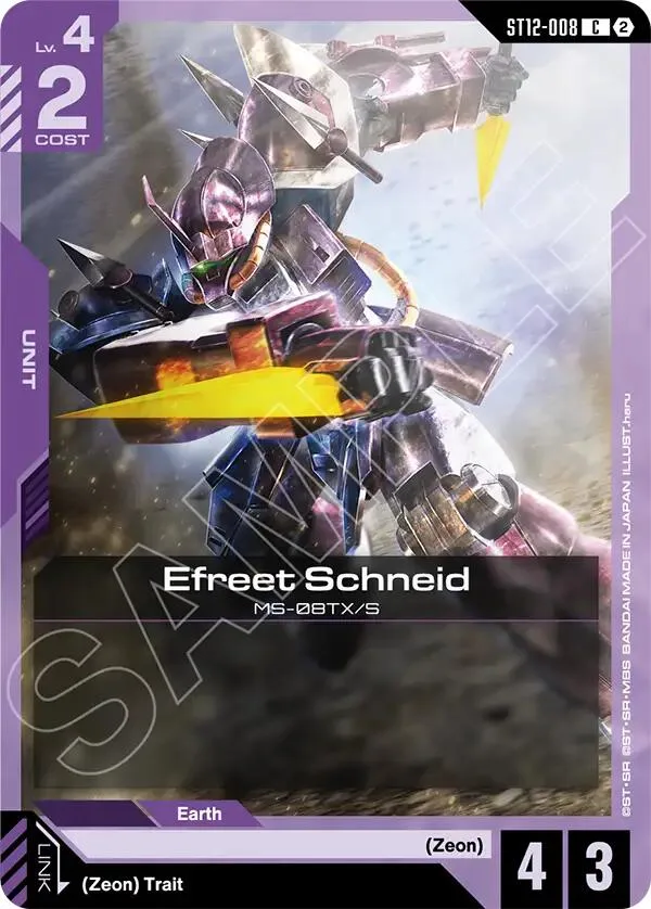 Efreet Schneid card front