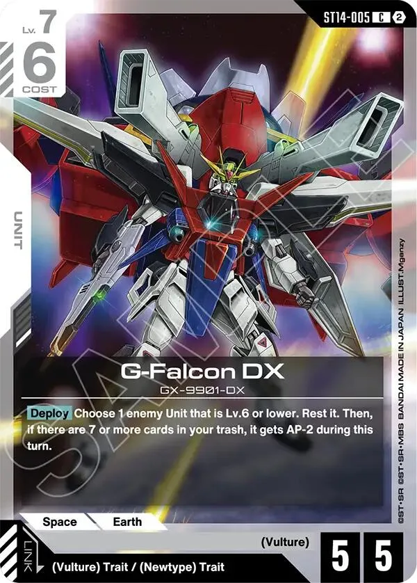 G-Falcon DX card front