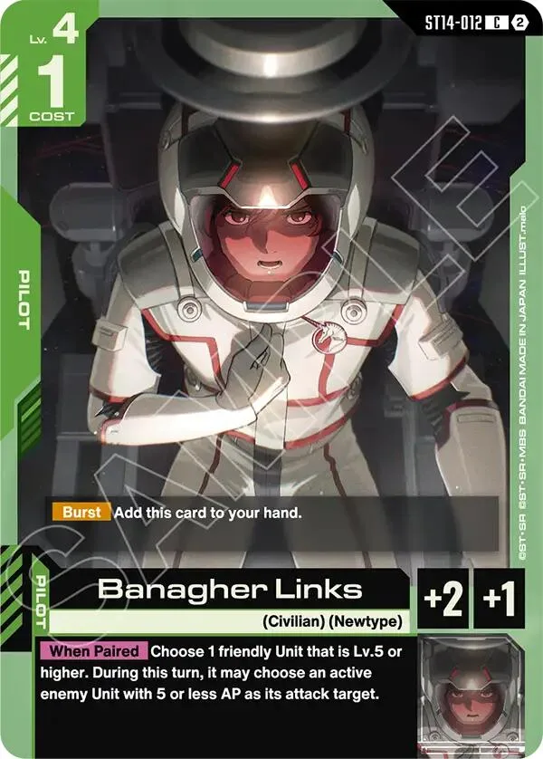 Banagher Links card front