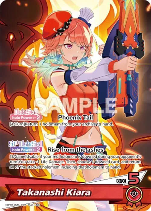 Takanashi Kiara (OSR) card front