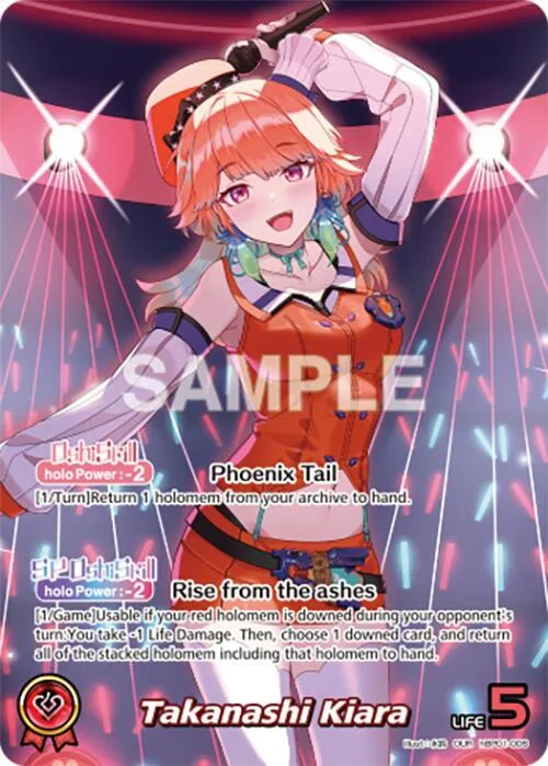 Takanashi Kiara (OUR) card front