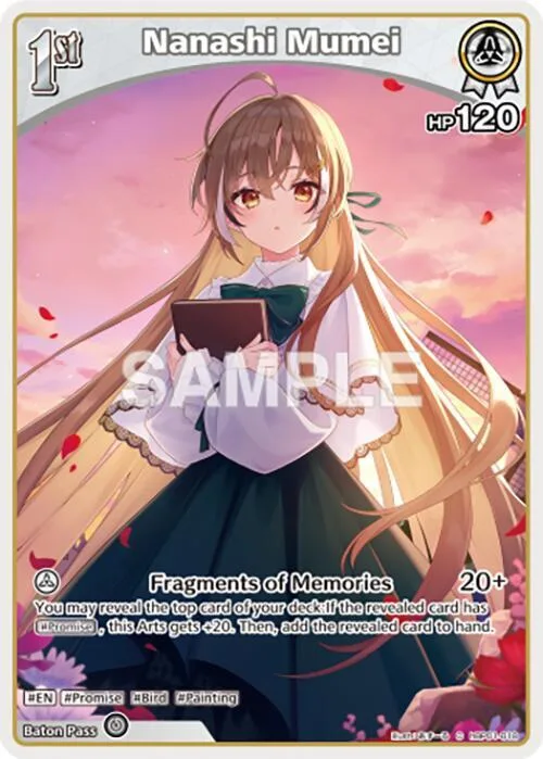 Nanashi Mumei (C) (hBP01-018) card front