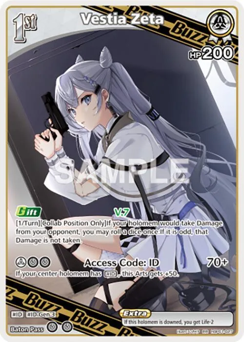 Vestia Zeta (RR) card front