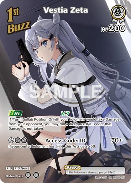 Vestia Zeta (SR) card front