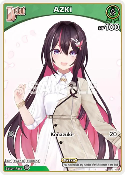 AZKi (C) (hBP01-044) card front