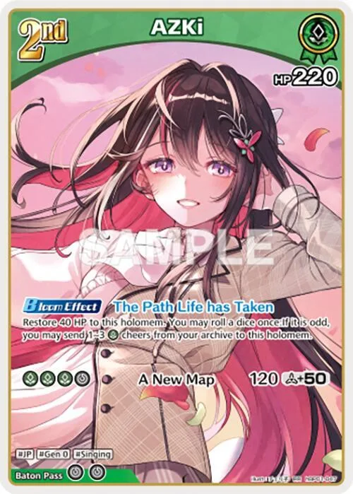 AZKi (RR) card front