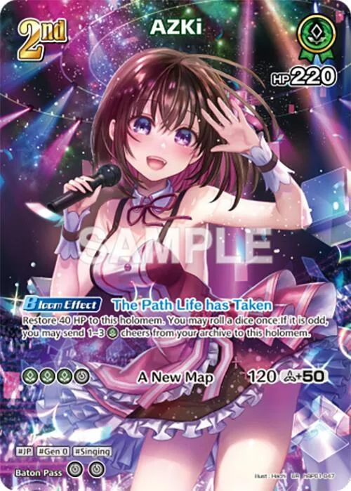 AZKi (UR) card front